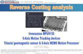 InvenSense MPU-9150 - System Plus Consulting · InvenSense –MPU-9150 8 AA' Cross Section Overview Cap Sensor ASIC The ASIC wafer and Sensor wafer are bonded together using an Aluminum/Germanium