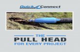 THE PULL HEAD · keep drilling fluids clear of your pipe allowing for fast and easy connections. The pull collar is available in DIPS pipe diameters and is designed to withstand forces