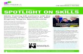 SEPTEMBER 2018 SPOTLIGHT ON SKILLS · Apprenticeship, NDT Engineer Apprentices will hold a degree (BSc NDT or BEng NDT) approved by the BINDT that allows them to conduct and manage