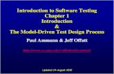 Introduction to Software Testing Chapter 1 Introduction ...cc.ee.ntu.edu.tw/~farn/courses/ST/slides/Ch1-Introduction.pdf · Infrastructure for Software Testing” (2002) –Inadequate