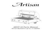 Artisan - alfrescogrills.com · 6 510-0754 art2-32 rotisserie burner panel - welded parts 1 superior equipment solutions 7039 east slauson avenue commerce, ca. 90040 project title: