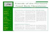 Friends of the Florissant Fossil Beds Newsletter · 2012. 1. 8. · By Keith Payne, Superintendent, Florissant Fossil Beds National Monument On February 15, 2009, Florissant Fossil