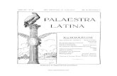PALAESTRA LATINA - culturaclasica.com · 2020. 4. 26. · Programas, Vocabularios, Ejer ... mo sui compos renuet. Ex quo illud confirmatum erit: «oratorum bonorum duo genera sunt,