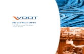 Fisal ear 201 - virginiadot.org€¦ · Overview VDOT’s revenues are provided by dedicated state and federal revenue sources. ... Summary of Allocations by Program Annual Budget