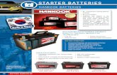 HANKOOK BATTERIES · Always replace your battery with a new battery with the same technology! Cars with a start-stop system have very different demands of the battery than a traditional
