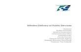 Efficient Delivery of Public Services - Stanislaus County · 2015. 3. 20. · Efficient Delivery of Public Services The public expects government to be responsive to their needs and