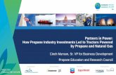 Partners in Power: How Propane Industry Investments Led to ... · #WGC2018 FUELING THE FUTURE Partners in Power: How Propane Industry Investments Led to Tractors Powered by Propane