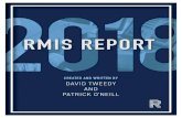 INTRODUCTION BY · 2019. 3. 2. · INTRODUCTION BY DAVID A TWEEDY, CMC Welcome to the inaugural edition of the RMIS Report, the successor to the RMIS Review. I have been writing this