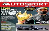 digital-edition.autosport.com · 06-08-2020  · HAVE YOUR SAY, GET IN TOUCH COVER IMAGES Motorsport Images/Hone; Tee PIT & PADDOCK 4 Hulkenberg foiled on F1 comeback 6 Todt ‘can’t