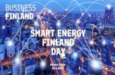 SMART ENERGY FINLAND DAY · • Smart Energy Platforms and Testbeds Enabling Tomorrow’s Flexible Energy Systems Co-Creation Manager Sanna Öörni, VTT • Business Finland services