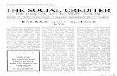 The Social Crecliter, Saturday, December 3rd, 1938. THE ... · The Social Crecliter, Saturday, December 3rd, 1938. THE SOCIAL CREDITER FOR POLITICAL AND ECONO_MIC REALISM \ Vol. r,No.