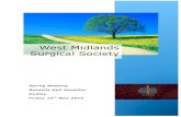 West Midlands Surgical Society · 2015. 12. 21. · 1The Department of Vascular Surgery, Clinical Sciences Building, Leicester Royal Infirmary, Leicester, UK. Tel: 0116 2586136 2Department