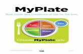 MyPlate - Rhizomearchive.rhizome.org/artbase/53981/€¦ · USDA encourages the use of the MyPlate icon in a variety of applications, including textbooks and other educational materials,