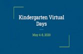 Kindergarten Virtual Days · volleyball game, Cookie dough sales (Coops), Fall party, Dr. Seuss party, Mystery readers, Smartest cookies baking cookies in the class, Making apple