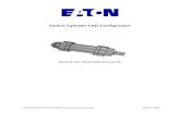 Online Cylinder CAD Configuratorpub/@eaton/@hyd/docu… · The online cylinder CAD configurator is a tool that provides immediate access to: 2D & 3D drawings PDF datasheets Application