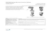 VG7000 Series Bronze Control Valves Product Bulletin · Refer to the QuickLIT website for the most up-to-date version of this document. VG7000 Series Bronze Control Valves are designed