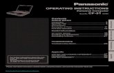 Panasonic TOUGHBOOK CF-31 User Guide Manual Operating ...Panasonic Corporation assumes no li- ... committees of scientists who continually review and interpret the extensive research