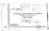 TECHNICALIHFORMATIOHSUMMARY APOLLO-11(AS-506)€¦ · &q-506, (Apollo 11), has a flight duration of approximately 8 days. The AS-506 mission profile, illustrated in Figures 2 through