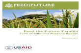 Feed the Future Zambia · This document reports the findings of the Zambia Feed the Future population-based survey (PBS) and the Rural Agricultural and Livelihood Survey (RALS) that