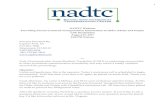 NADTC Webinar Providing Person-Centered …...1 NADTC Webinar Providing Person-Centered Transportation Information to Older Adults and People with Disabilities August 23, 2017 2:00
