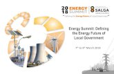 Energy Summit: Defining the Energy Future of Local Government Energy Summit 2018/Energy Summi… · 3 Background of Energy Summit • SALGA is hosting a summit the will be taking