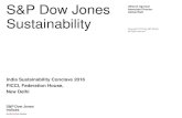 S&P Dow Jones Utkarsh Agrawal Associate Director Global R ...indiasustainabilityconclave.com/presentations/Plenary-I/Sustainabilit… · DJSI World ex all* : Dow Jones Sustainability