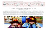 HAPPY THANKSGIVING - State College Area School District...HAPPY THANKSGIVING November/December 2013. Sharing information with the Radio Park Community Volume 2, Edition 1 ... The real