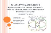 CHARLOTTE DANIELSON S - QUINCY CONFERENCE · for each domain and then attach clips to evidence and artifacts. Clips can be anything! Photos, documents, videos and more. Wiki (free