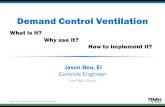 Demand Control Ventilation · DCV Comparison Direct Reset of OA Setpoint Zone Reset followed by OA Setpoint Reset Simple to Implement, reduced complexity to specify, program, start