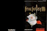 Final Fantasy III - Nintendo SNES - Manual - gamesdatabase · 2016. 12. 10. · Controls activity. Here's a basic rundown: Super Controller use the Control pad your party across the