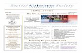 N E W S L E T T E R The 72% Alzheimer’s is a …Alzheimer Society of Chatham-Kent Winter 2015 Vol. VI Issue 1 Saturday, March 7, 2015 Downtown Chatham Centre 100 King St. W. Chatham