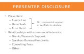 PRESENTER DISCLOSURE - Shared Care59).pdf · 2020. 5. 2. · PRESENTER DISCLOSURE •Presenters: –Eunice Lee –Hana Saab –Rose Geist •Relationships with commercial interests: