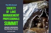 SLMP 2020 Summit Schedule - Society of Lake Management ...lakeprofessionals.org/wp-content/uploads/2020/01/... · “Application Methods, Research and Techniques Using Bio-Zyme”