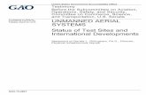 GAO-15-486T, Unmanned Aerial Systems: Status of Test Sites and … · 2015. 3. 24. · Since becoming operational in 2014, the Federal Aviation Administration’s (FAA) unmanned aerial