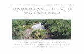 CANADIAN RIVER WATERSHED ASSESSMENT OF BRUSH … · River watershed above Lake Meredith. This report summarizes the Canadian River study. The study has considered the hydrologic benefits