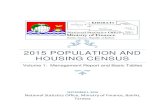 2015 POPULATION AND HOUSING CENSUS Population... · The 2015 population census is the 13th population census in Kiribati since the first census in 1931 and many people and organizations