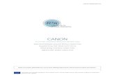 CANON - R2PI Project · service delivery. This is in contrast to Canon Inc. (Japan) who manufactures and supplies equipment for Canon EMEA to sell and integrate into its service offerings.