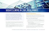WHAT’S NEW IN THE 2013 CODE? · CALIFORNIA LIGHTING TECHNOLOGY CENTER ∙ UNIVERSITY OF CALIFORNIA, DAVIS ∙ CLTC.UCDAVIS.EDU New requirements for lighting controls constitute