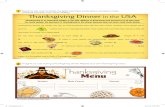2 Thanksgiving Menu - Express Publishingstorage1.expresspublishingapps.co.uk/teachercorner/...ABLE 1 Read the text and complete the gaps. Use these words: gravy, cranberry, turkey,