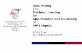 Data Mining and Machine Learning for Classification …Institut Mines-Télécom Data Mining and Machine Learning for Classification and Clustering of NIRS signals Gérard Dray gerard.dray@mines-ales.fr