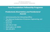 2017 Ford Expanded Presentation branding · Predoctoral,+Dissertation,+and+Postdoctoral Awards. POLICY AND GLOBAL AFFAIRS FordFoundationFellowship Programs*Goals Through*its*program*of*fellowships,the*Ford*