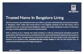 Trusted Name In Bangalore Living - HM Constructions · HM Hospitality operated as HM Suites and Studios, is a steadily growing Aparthotel chain which is a fusion of a apartment and