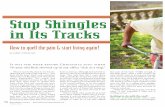 Stop Shingles in Its Tracks · treating people with acute shingles, Dr. Dooley advises: “Remember to repeat the remedy frequently, at least every few hours. In my experi-ence, inadequate