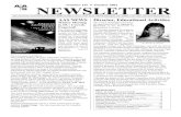 October 2001 NEWSLETTER · 2 AAS Newsletter 107 “October 2001 The AAS Newsletter (ISSN 8750-9350) is published in March, June, August, October, and December by the American Astronomical