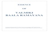 in.kamakoti.orgin.kamakoti.org/kamakoti/books/ESSENCE OF VAALMIKI... · 3 Other Scripts by the same Author: Essence of Puranas:-Maha Bhagavata, Vishnu Purana, Matsya Purana, Varaha