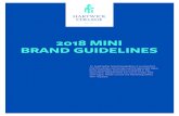 2018 MINI BRAND GUIDELINES€¦ · The athletic logos are available for use for athletic marketing and team uniforms. ... with a visual treatment that adds a fresh, contemporary appeal.