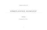 EMPLOYEE SURVEY - American University of Beirut Satisfaction Repor… · Employee Survey 2018 and 2015 (Results for Whole Sample) General Conditions and Climate Mean 2018 201 %A 8