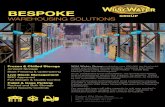 BESPOKE - Wild Water Group€¦ · Bespoke temperature controlled storage & distriution solutions at competitive prices. 3P]L S 4HUHNLTLU[ S eal time reporting product tracking &