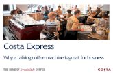 Five Year Plan Template - Hem - Optilon · Costa Stores 2,861 stores across 30 markets Costa Express 4,150 self serve coffee bars in 9 markets With exceptional operational support