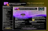 The Correspondent - Microsoft · 2016. 7. 8. · The Correspondent Monthly Newsletter ~ July 2016 To The Membership. . . . Rowlett Chamber of ommerce 4418 Main Street Rowlett , TX